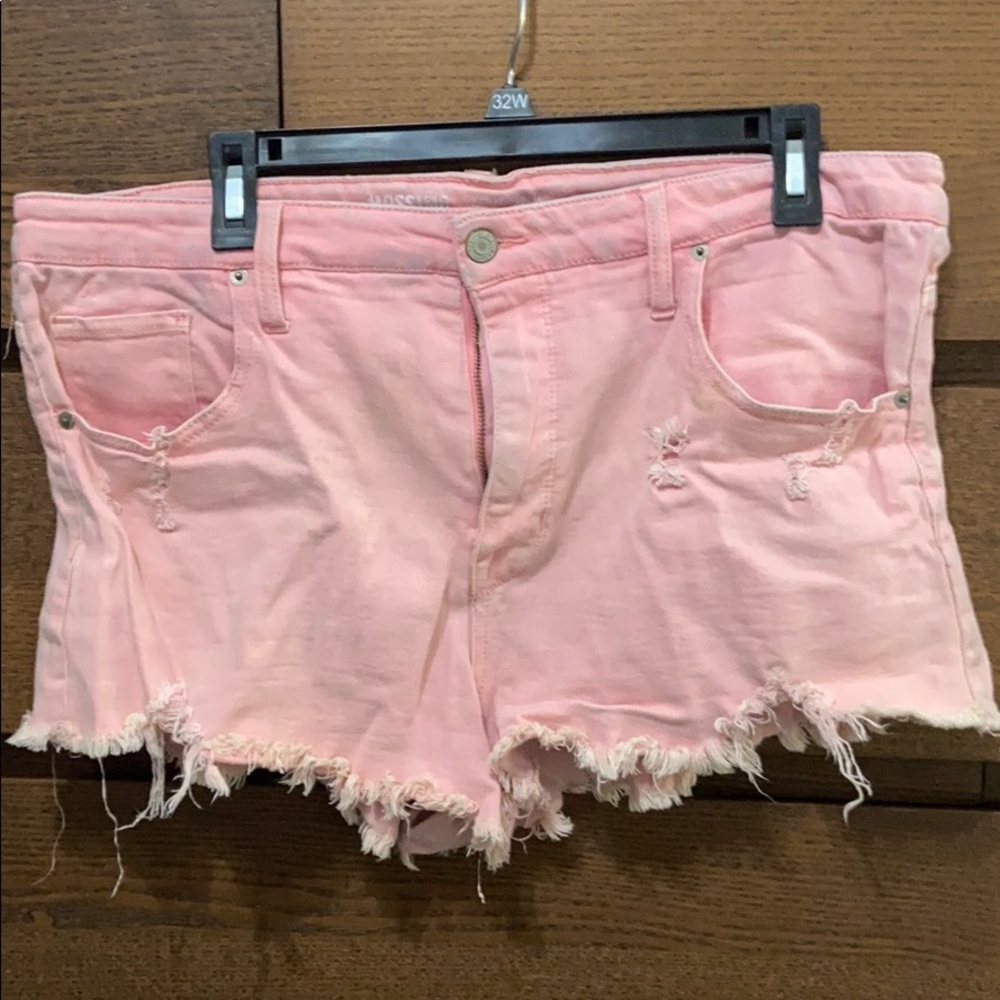 Pink shorts